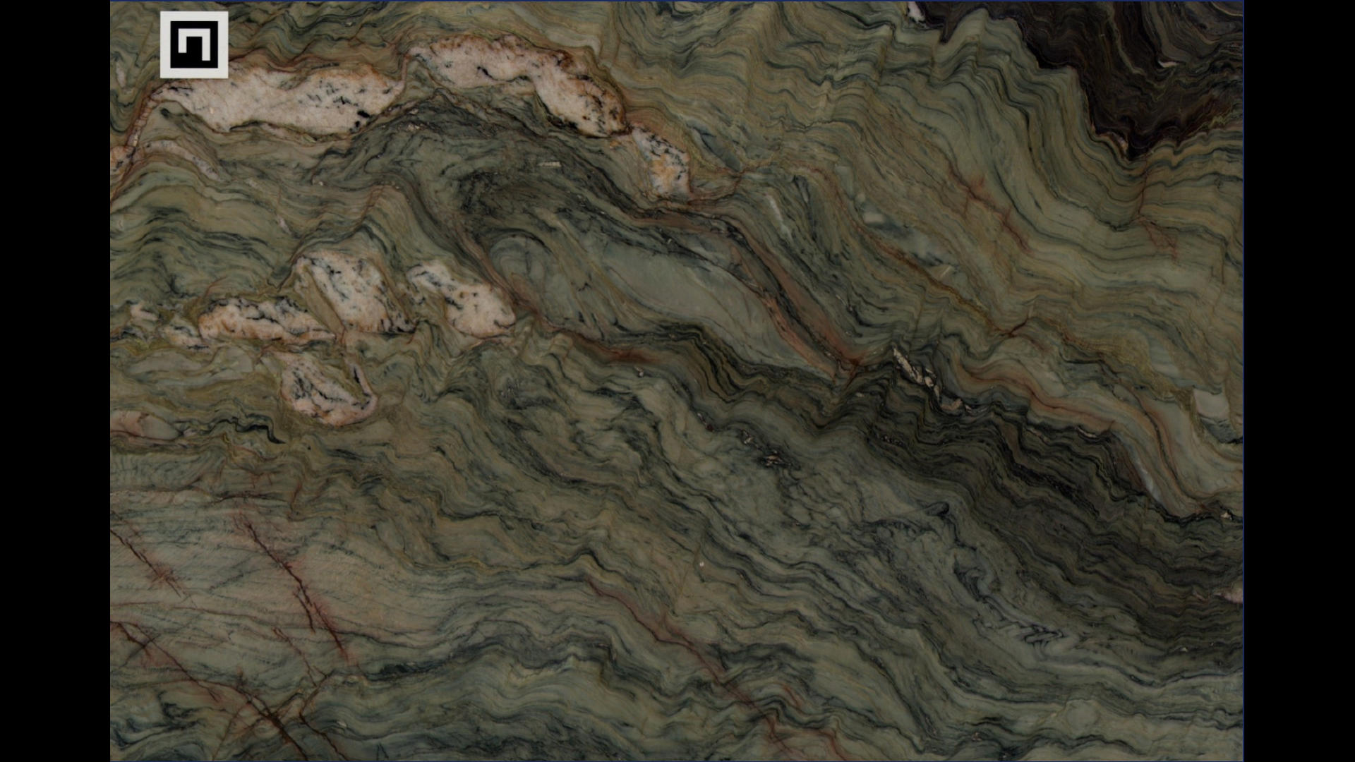 EXPLOSION BLUE Quartzite Slabs