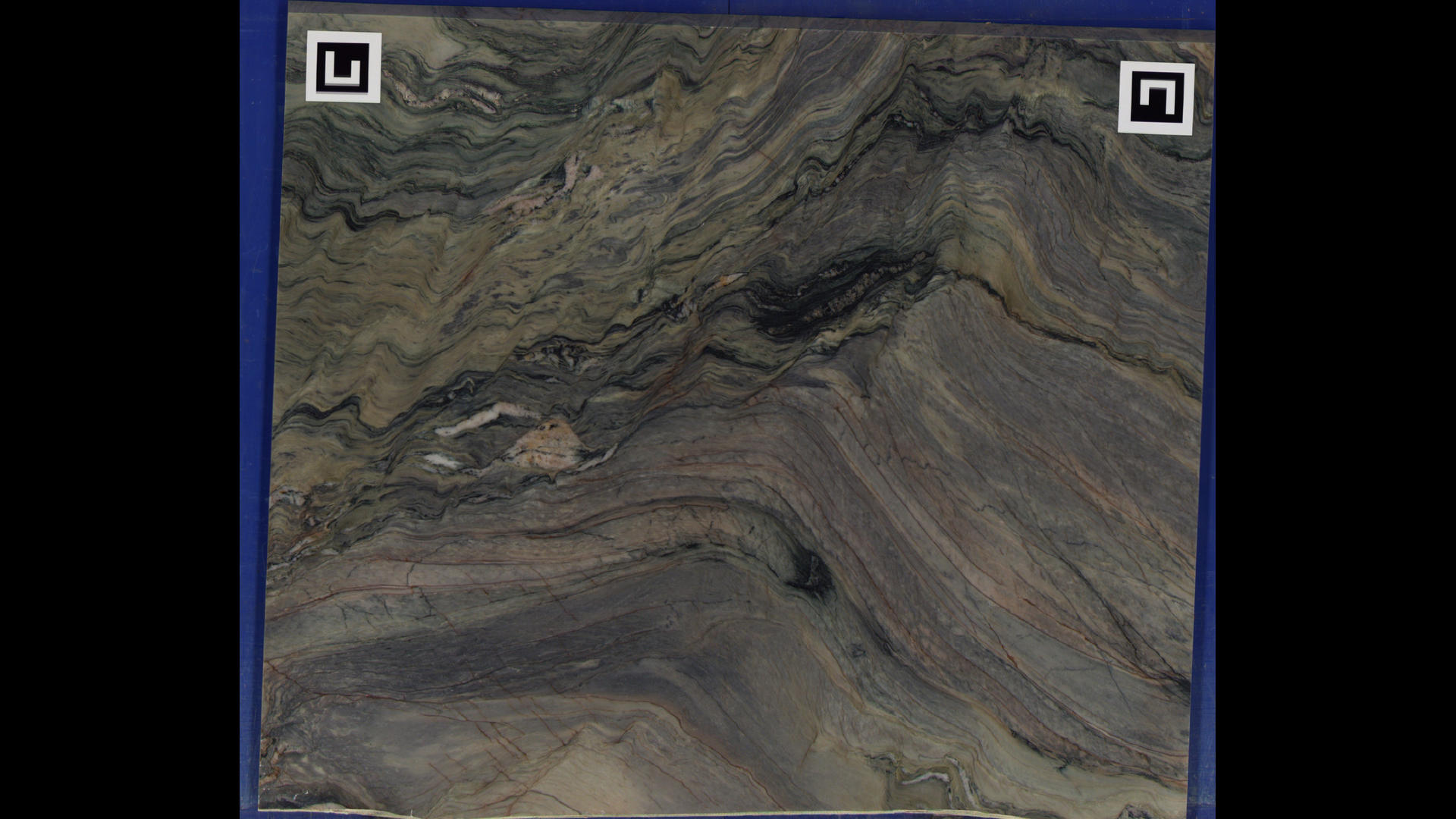 EXPLOSION BLUE Quartzite Slabs