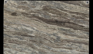 FANTASY BROWN SATIN Marble