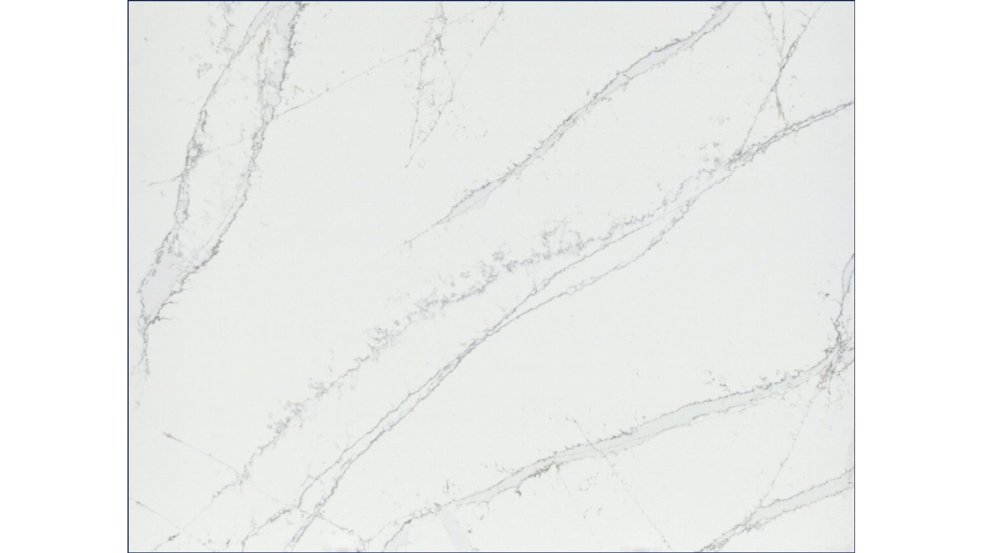 Calacatta Cathedral Polished Quartz Slabs