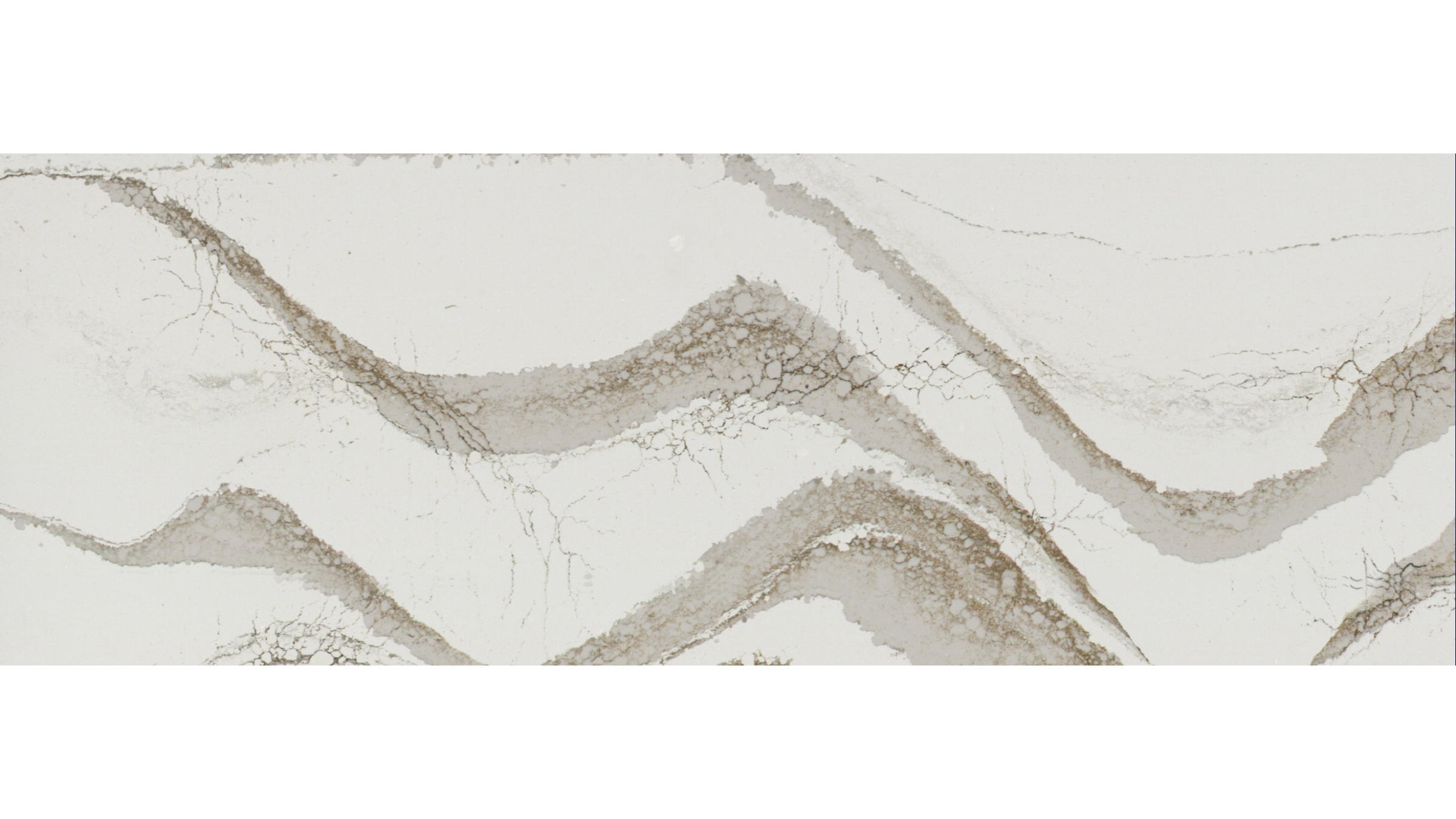 Viatera Carrara Oro Quartz Slabs