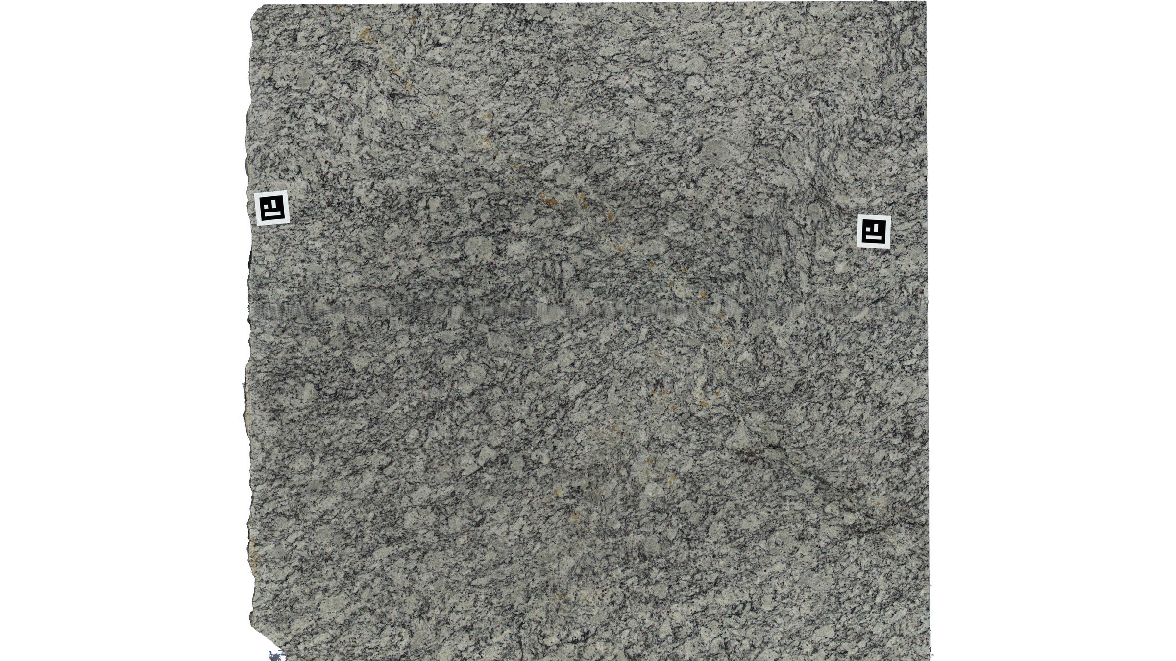 Ashen White Granite Slabs