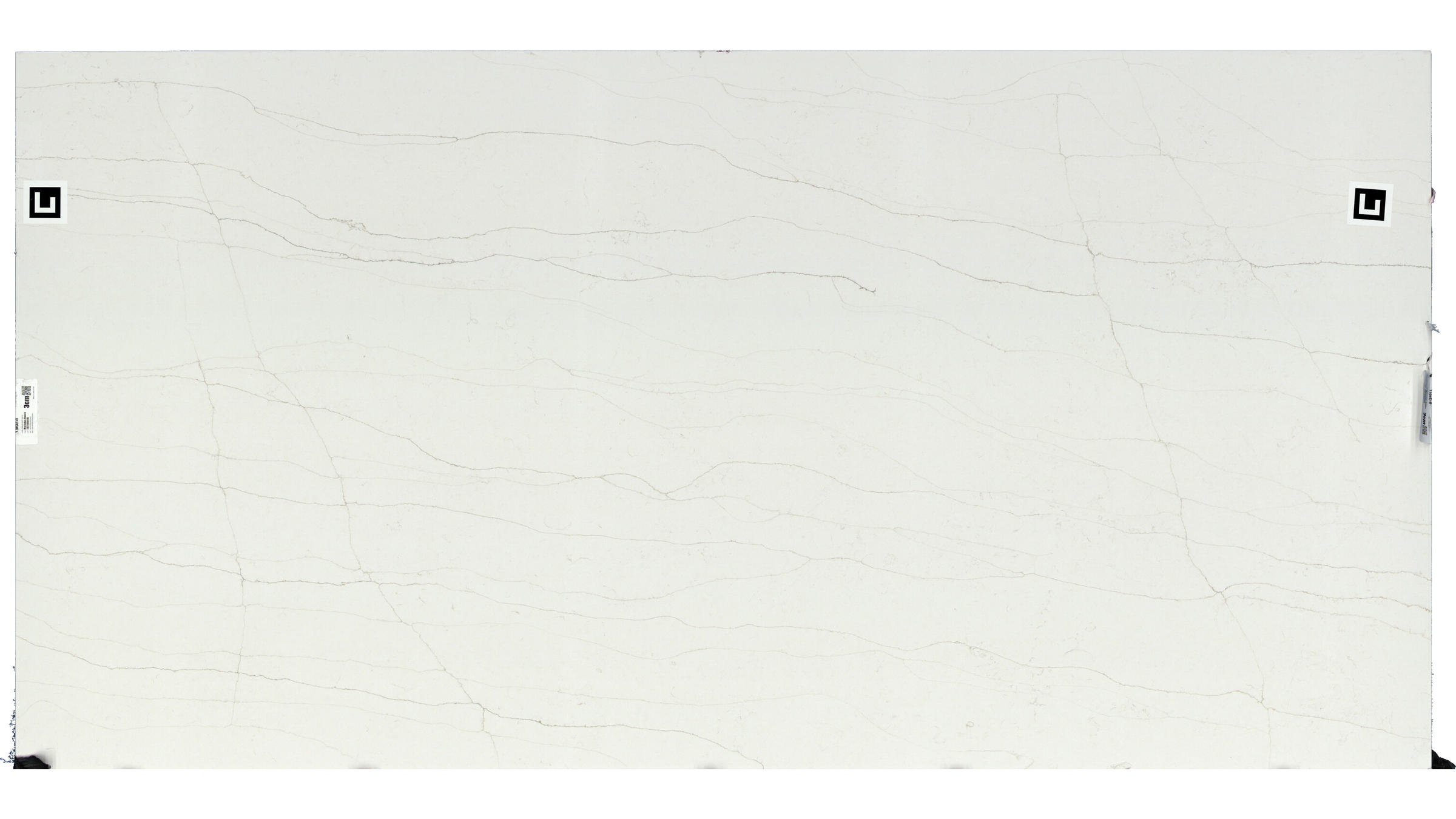 Viatera Macaubas Bianco Quartz Slabs