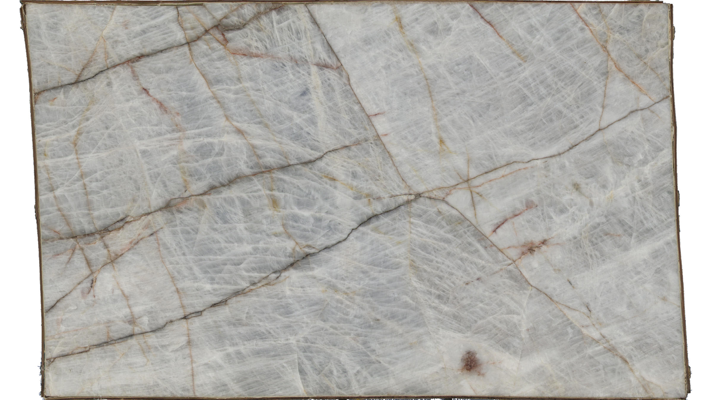 Crystallo Vittro White Quartzite Slabs