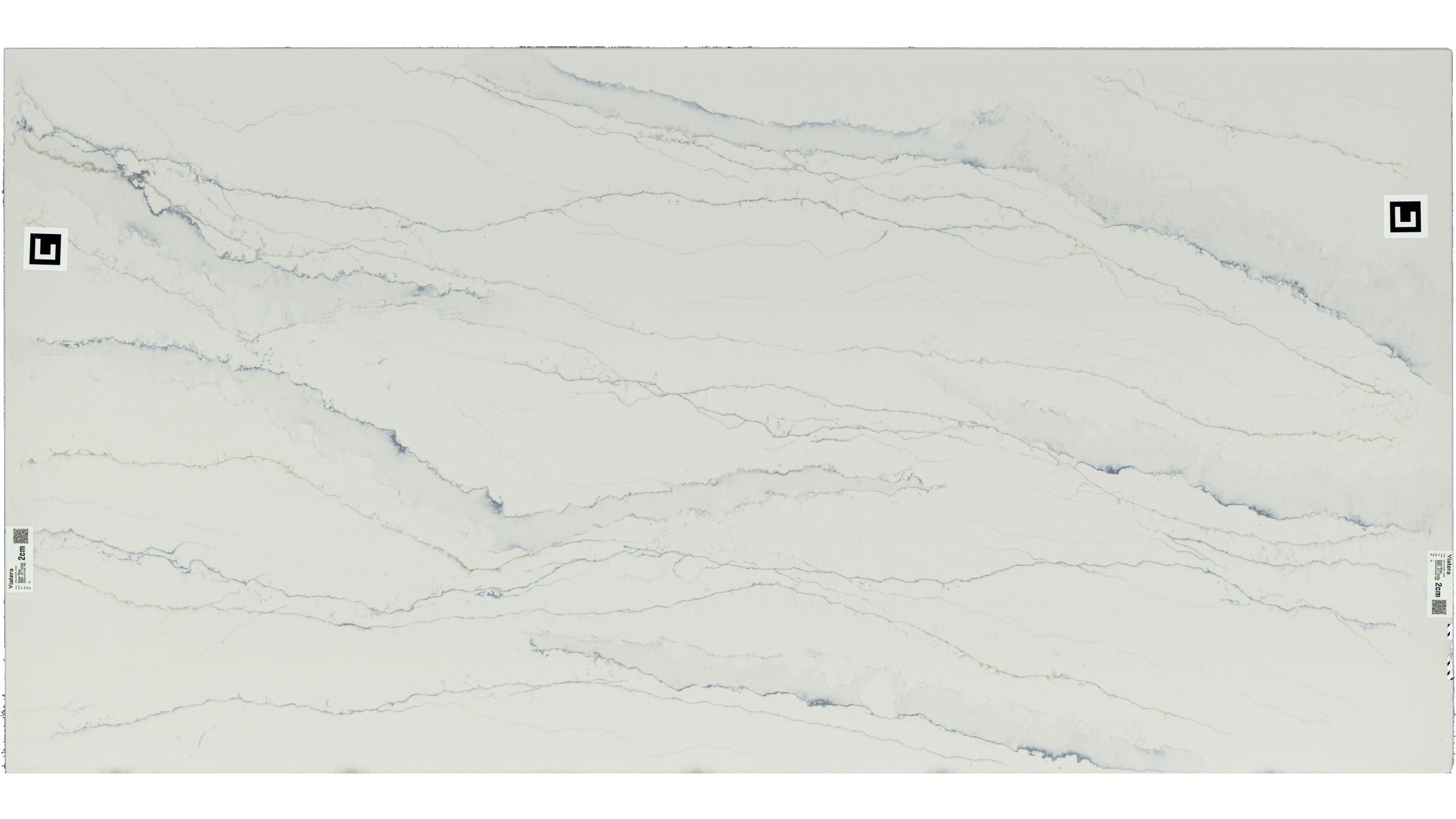 Viatera Ocean Ridge Quartz Slabs