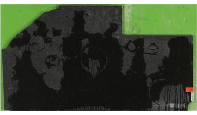 Black Pearl Leathered Granite