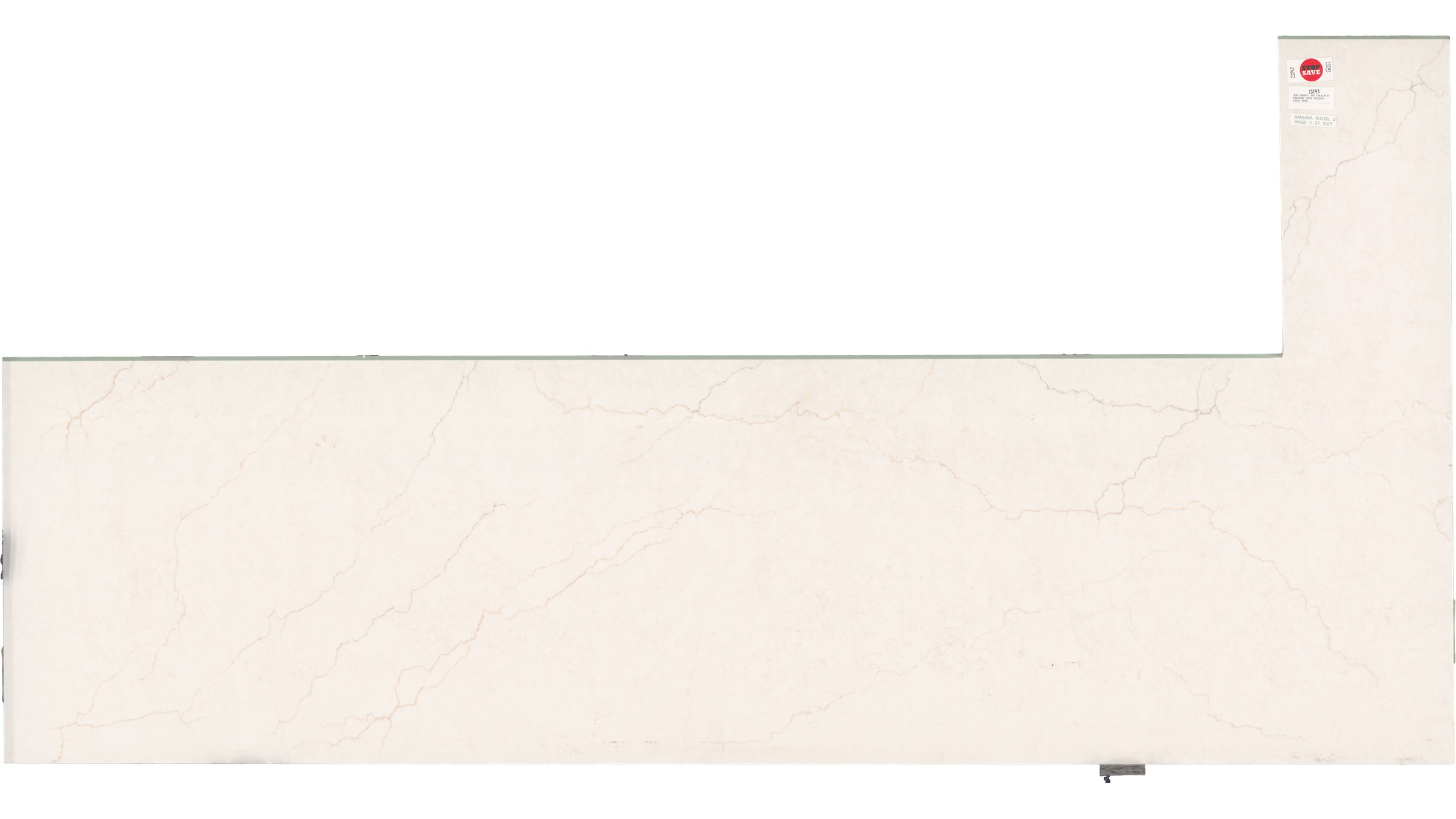 Calacatta Miraggio Cove Quartz Slabs