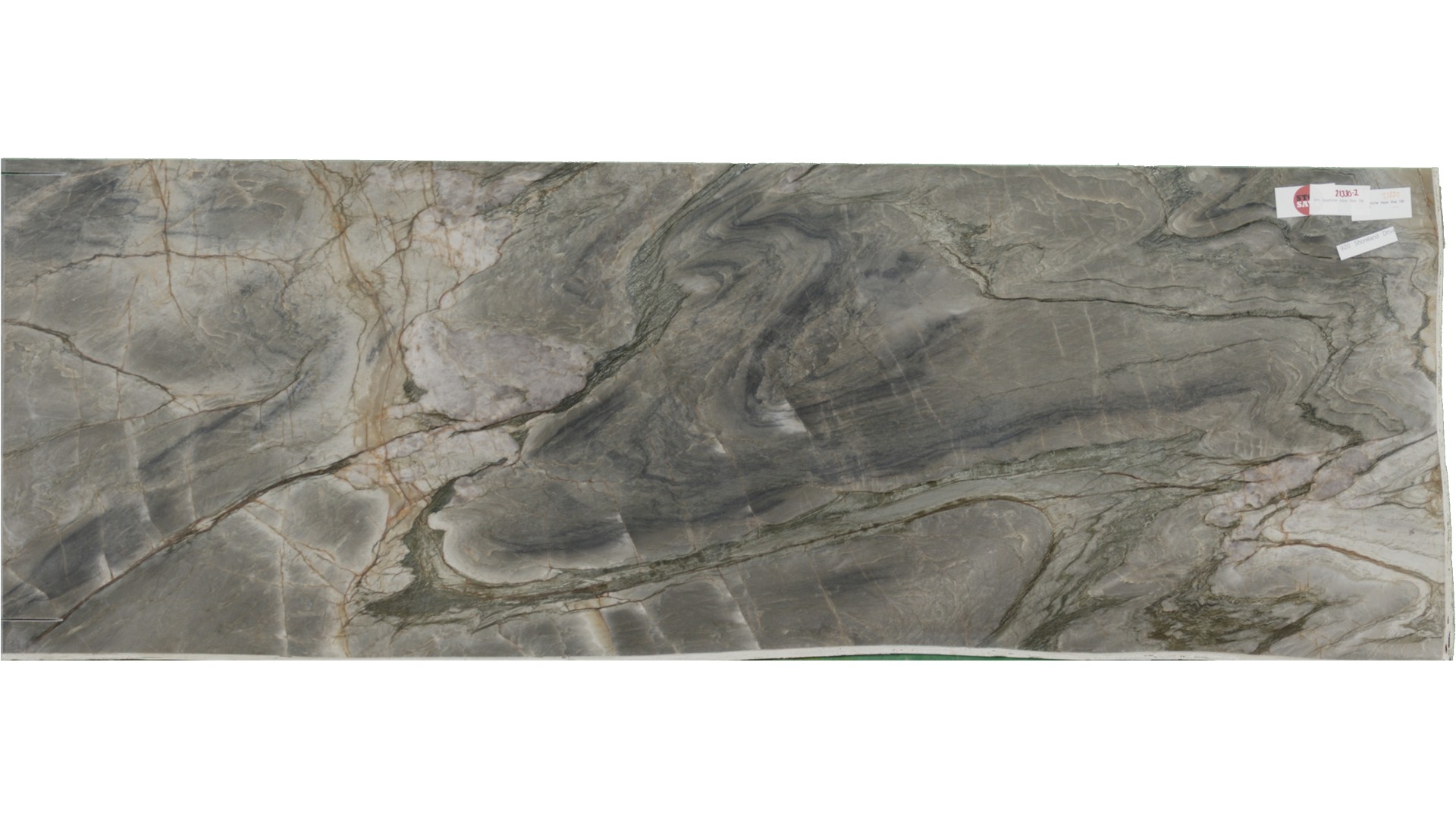 Aqua Blue Quartzite Slabs