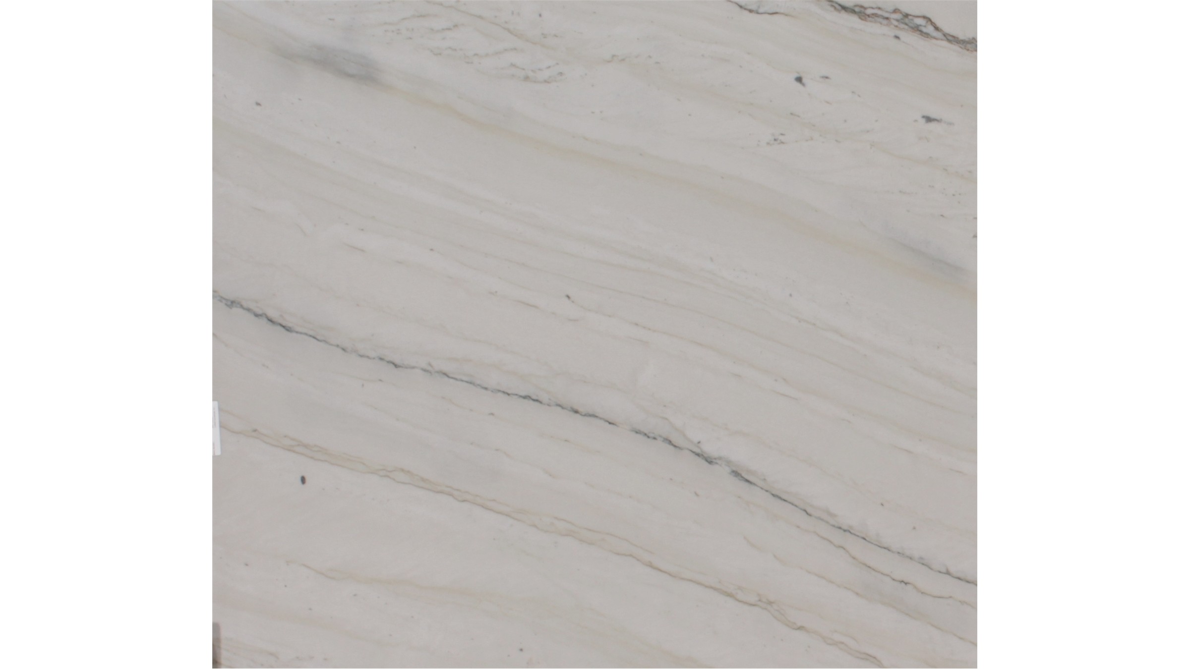 Denali White Pearl Quartzite Slabs