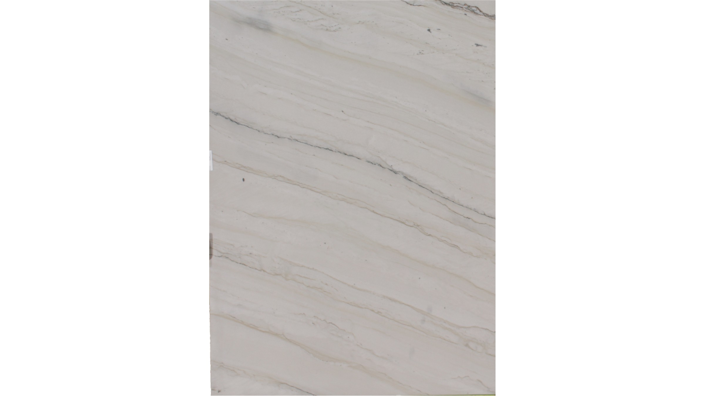 Denali White Pearl Quartzite Slabs