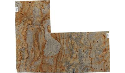 River valley Gold Granite