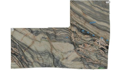 Explosion Blue Quartzite