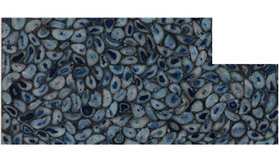 Agata Blue Semi-Precious