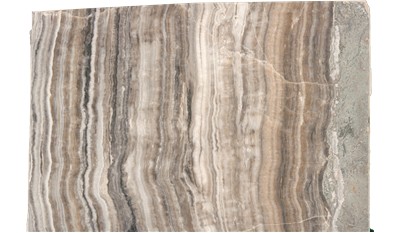 Silver Grey Veincut Onyx