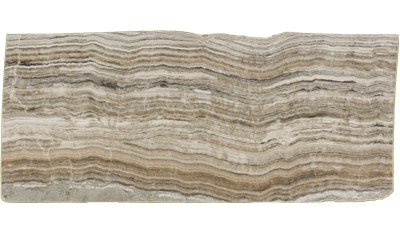 Silver Grey Veincut Onyx