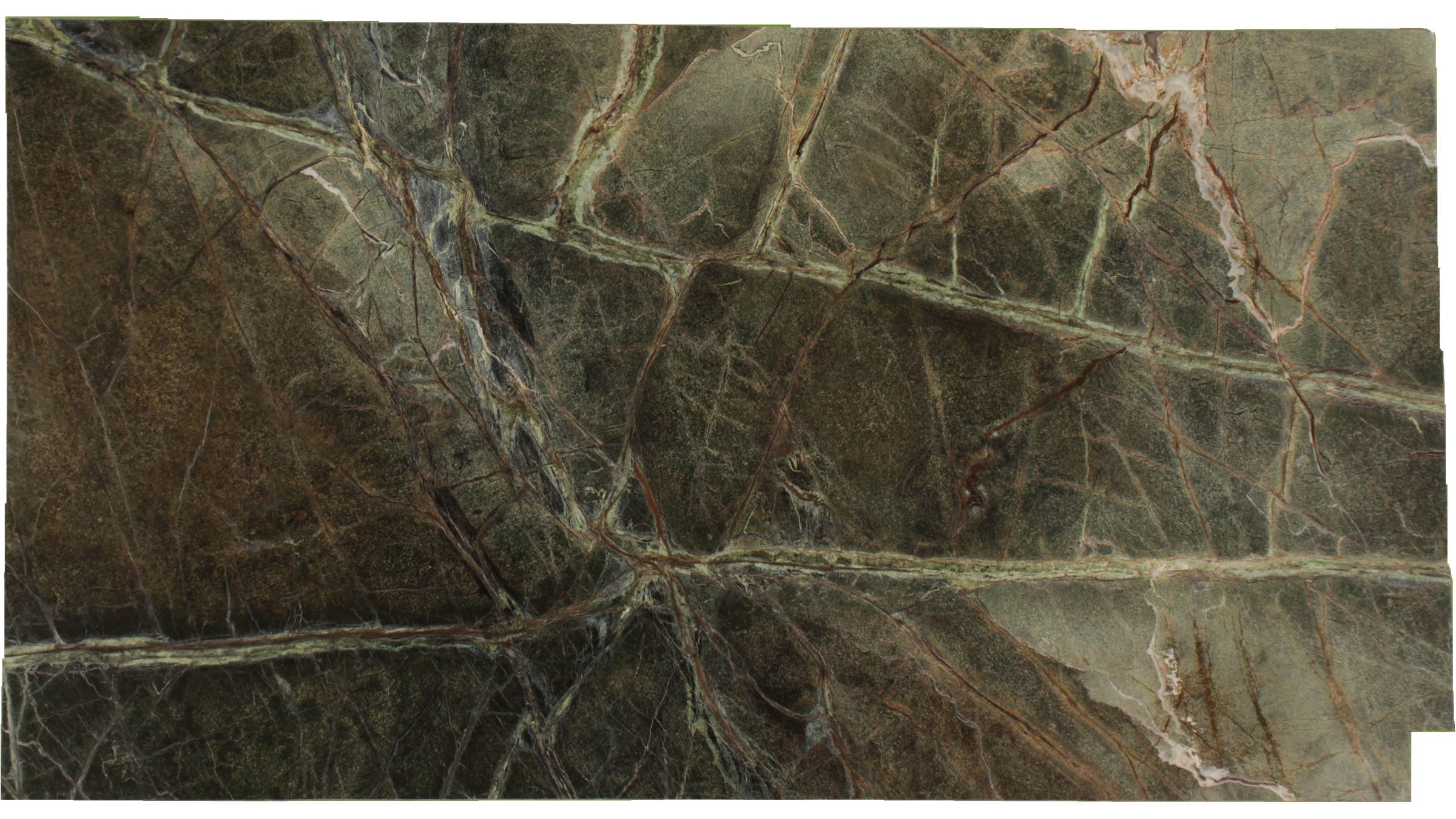Rain Forest Green Marble Slabs