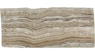 Silver Grey Veincut Onyx