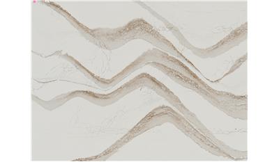 Brittanica Gold Cool High Gloss Cambria Quartz