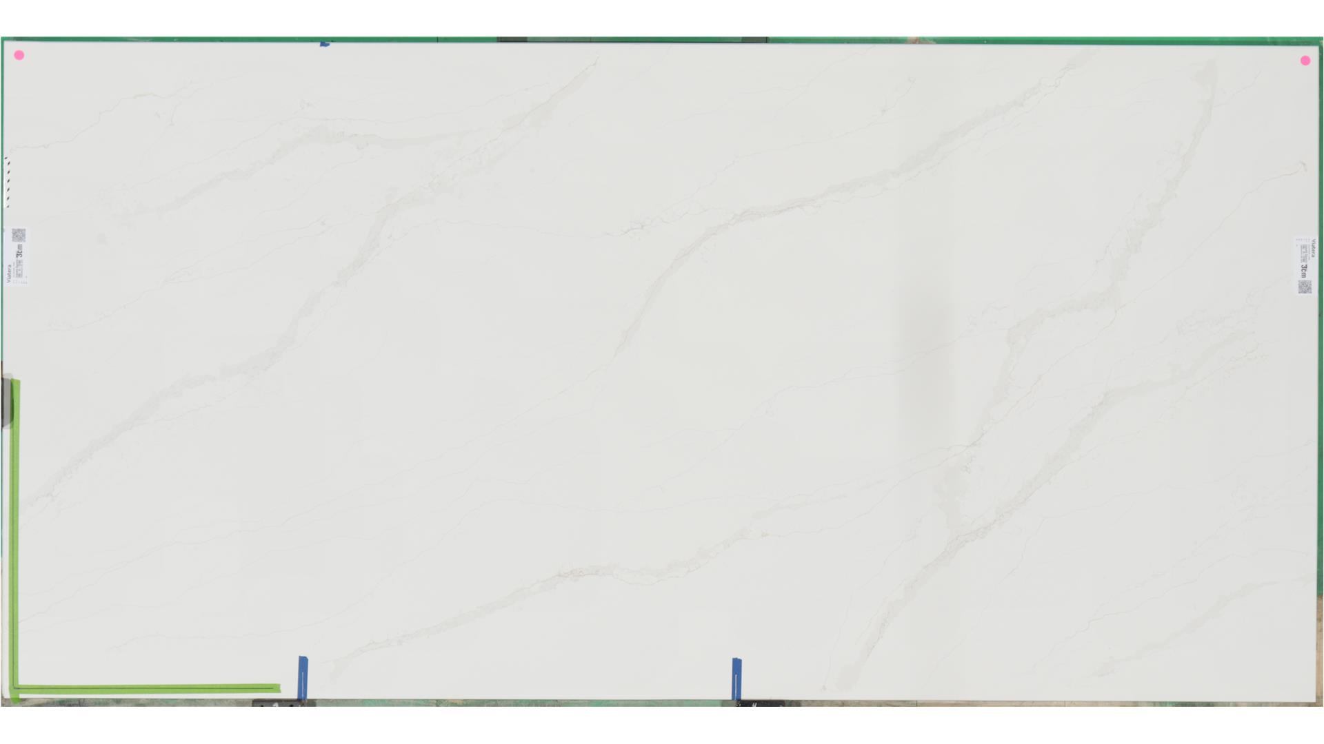 Calacatta Suprema Brushed (J-II) Viatera Quartz Slabs