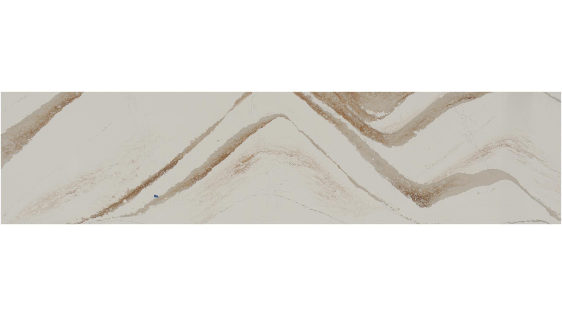 Brittanicca Gold Warm High Gloss Cambria Quartz Slabs