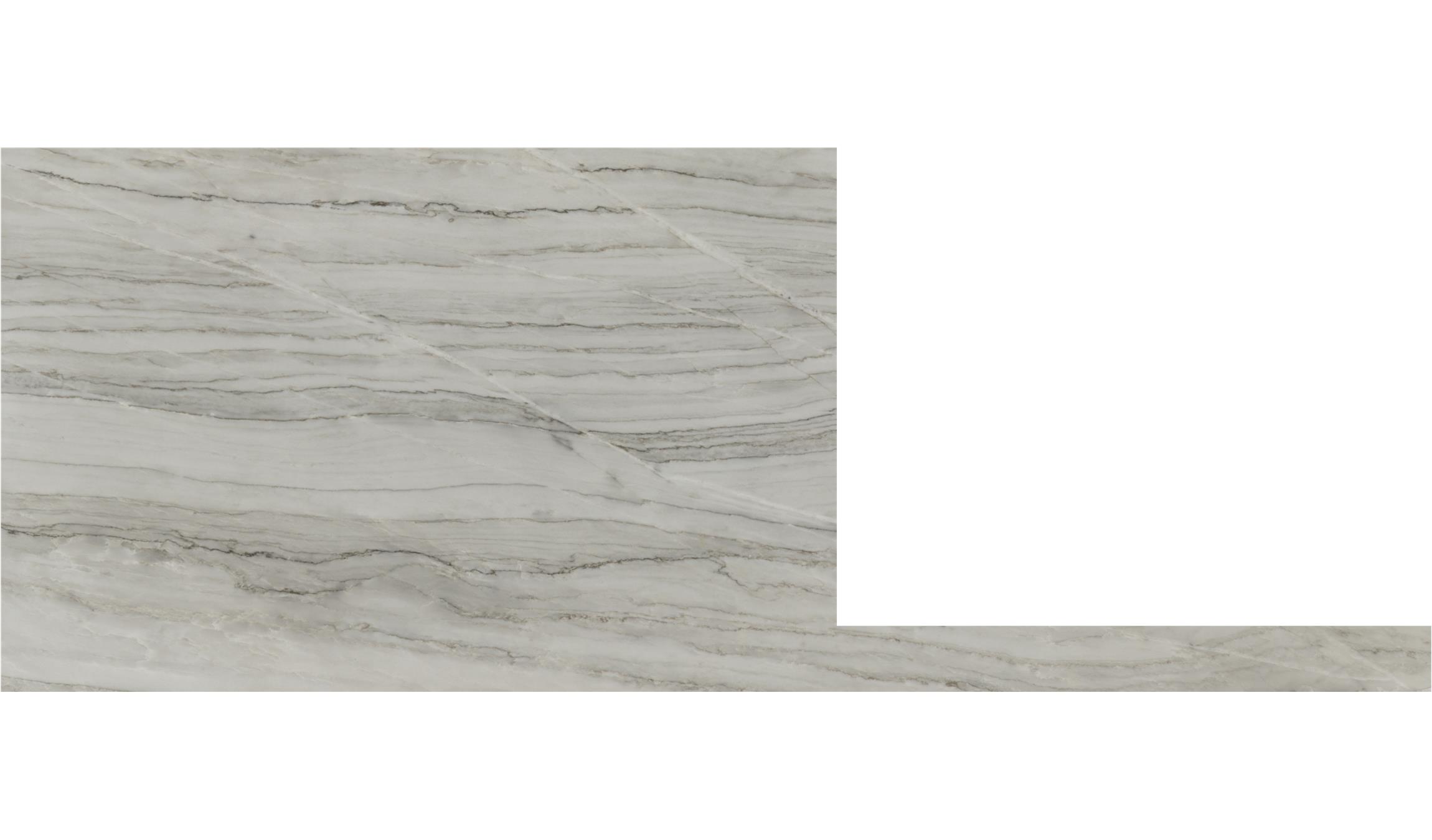 White Pearl Quartzite Slabs