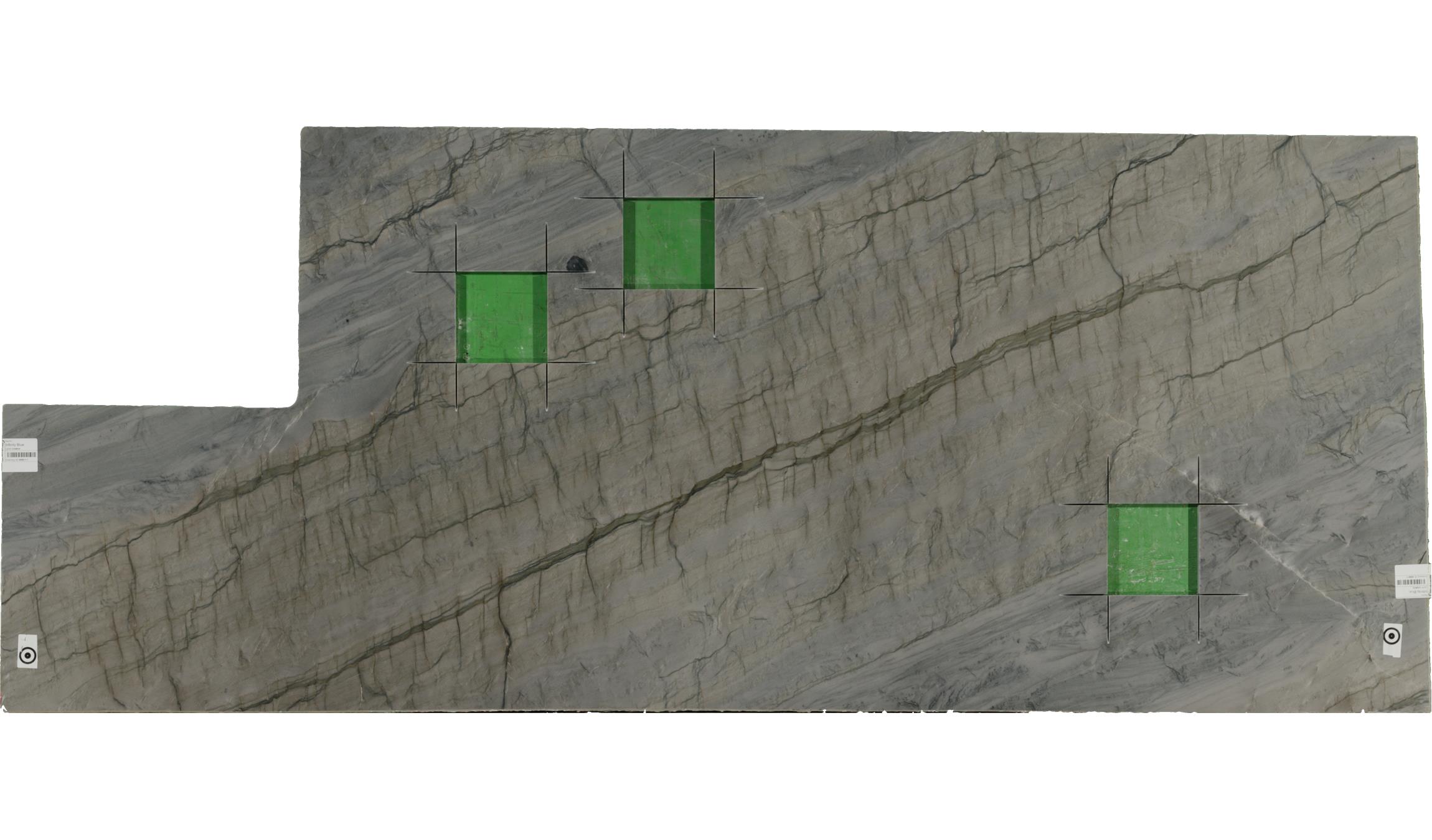 Infinity Blue Quartzite Slabs