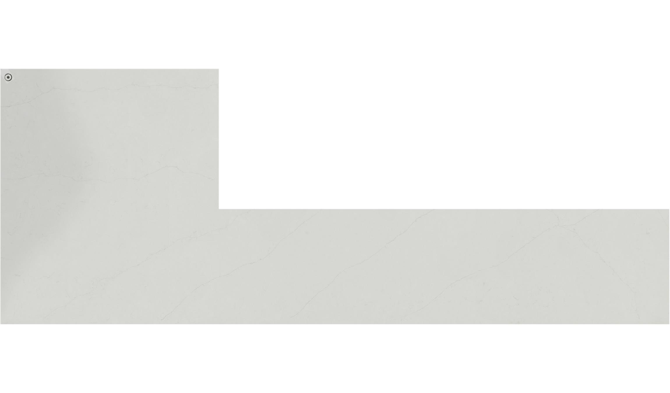 Valor White One Quartz - Daltile Quartz Slabs