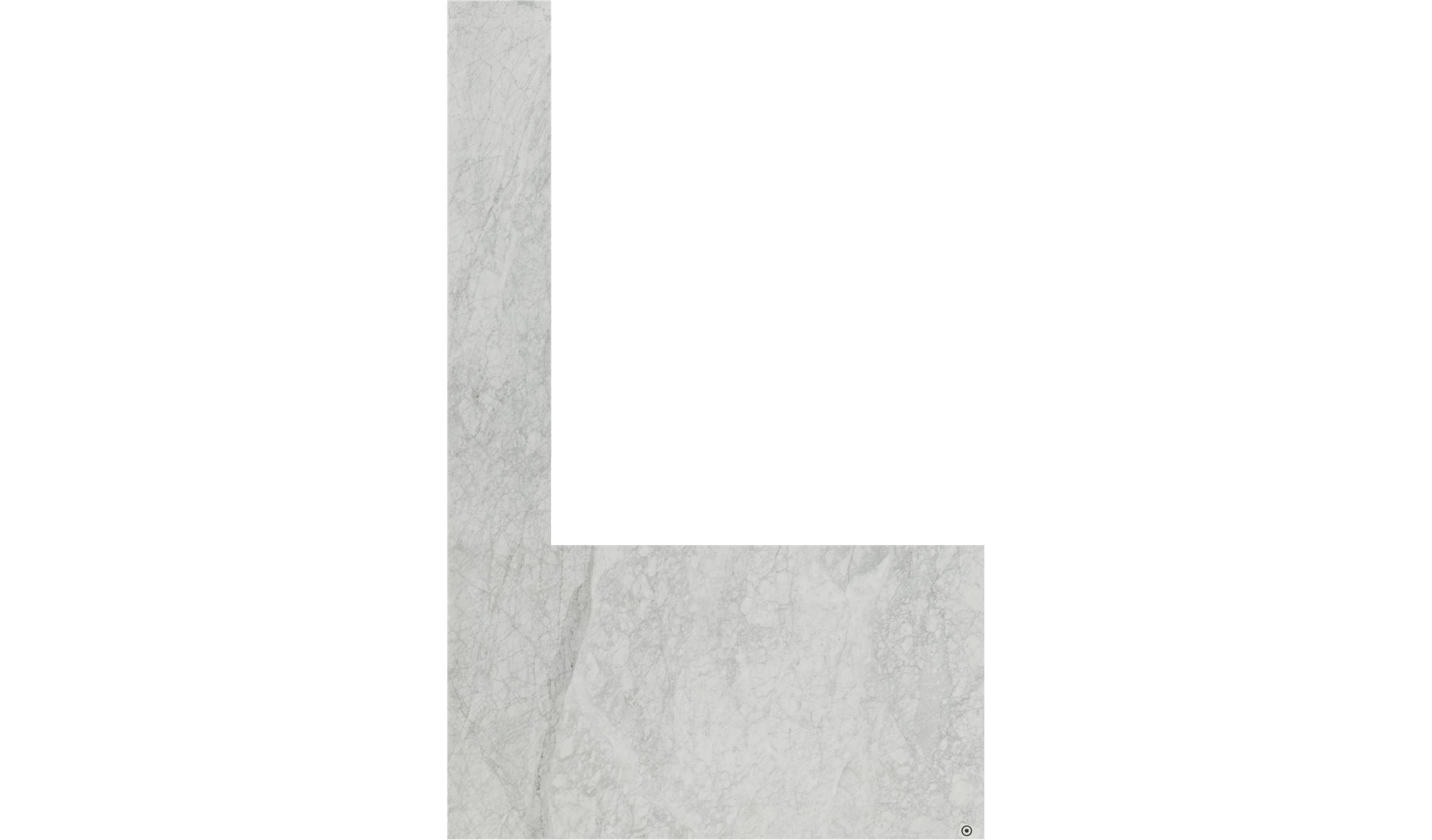 White Carrara Marble Slabs