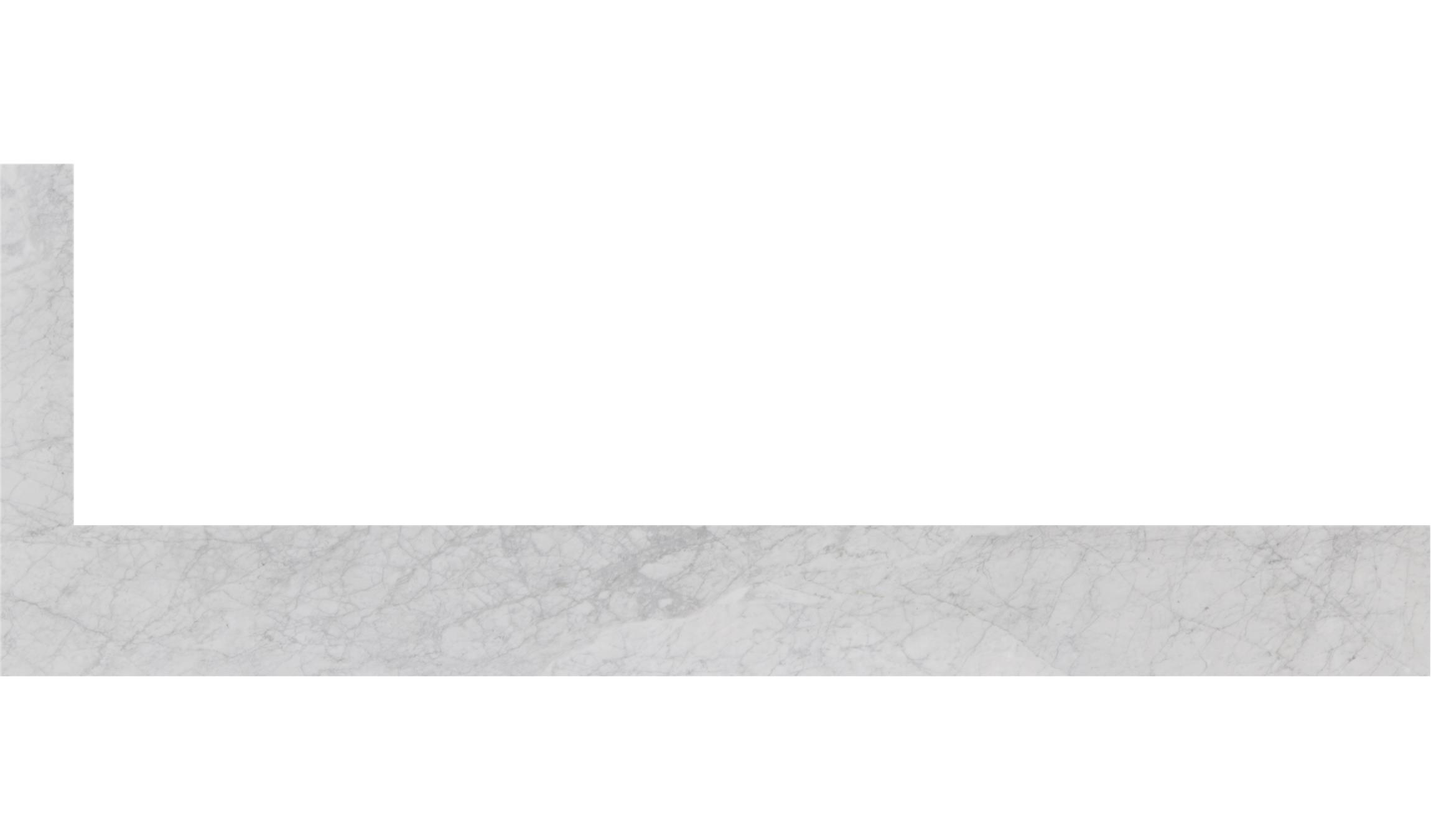 White Carrara Marble Slabs