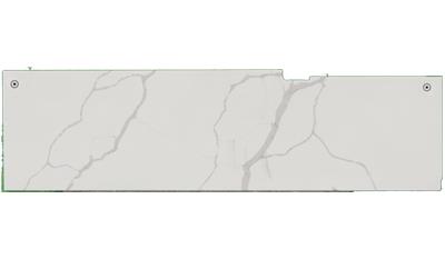 Calacatta Noble/Lazza's GMD Quartz