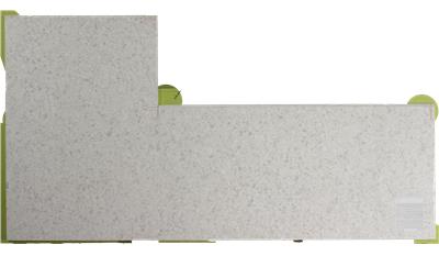 Snowdrift 2CM 63x120 Quartz