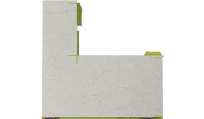 Pearl Jasmine 3CM 63x128 Quartz