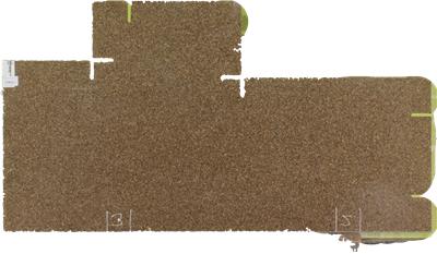 Kilauea 3CM 63x130 Quartz