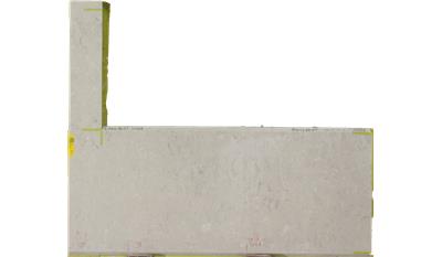 Bianco Drift 2CM 56.5x120 Quartz