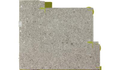 New Quay 2CM 65.5x132 Quartz