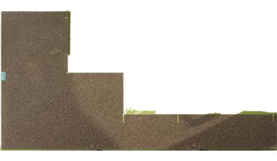 Royal Teak 2CM 63x130 Quartz