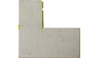 Bianco Drift 2CM 56.5x120 Quartz