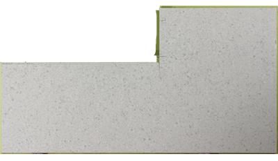 Snowdrift 2CM 63x120 Quartz