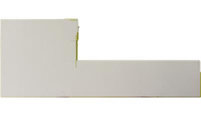 Milky White 2CM 119x56