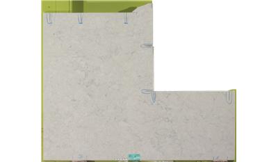 Aura 2CM 63x130 Quartz