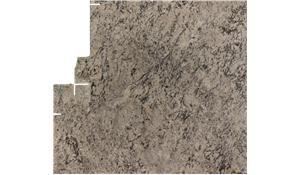 Blue Flower Leatherd Granite