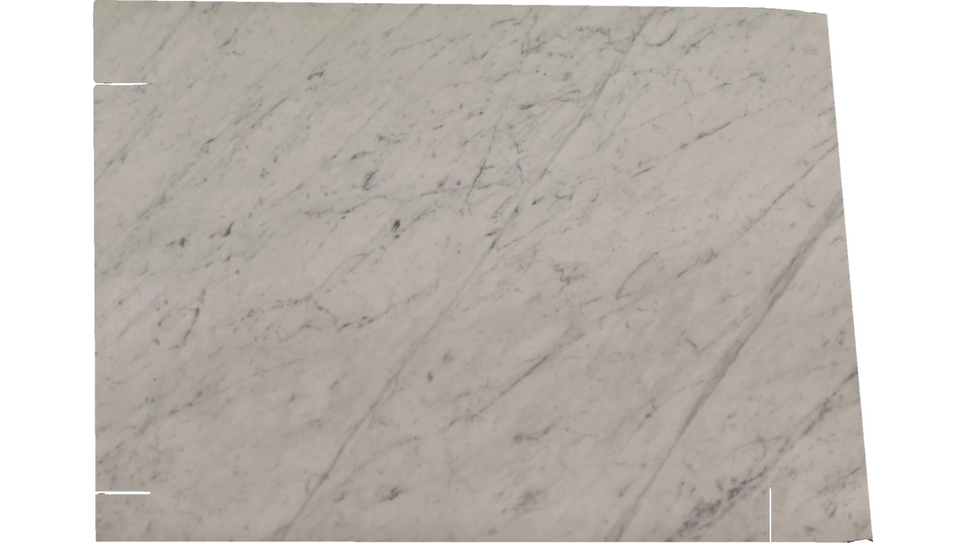 White Carrara (P/H) Marble Slabs