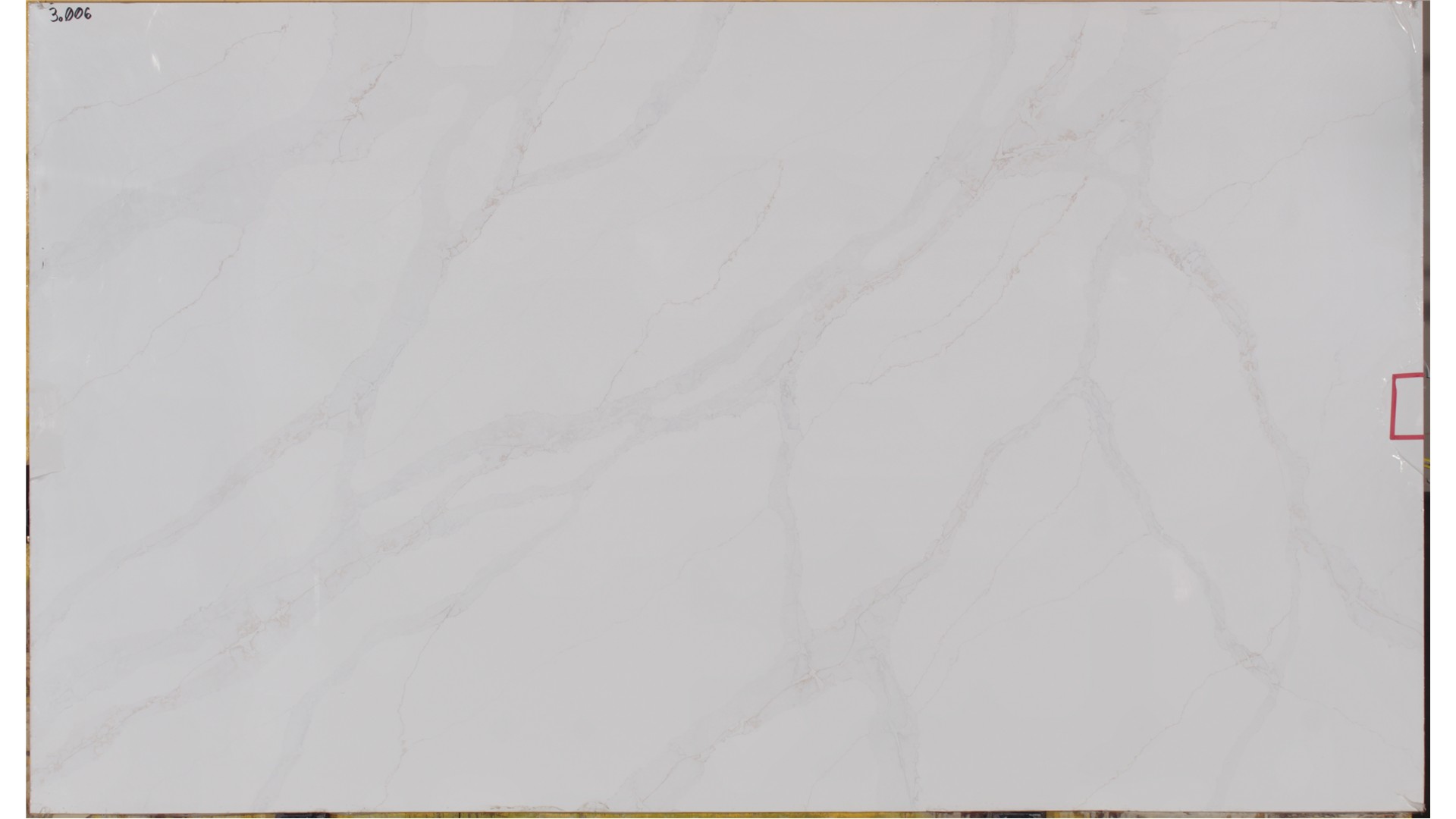 Statuario Fontaine (Statuario Trevi) 3cm Jumbo Size Polished Quartz Bedrosians Slabs