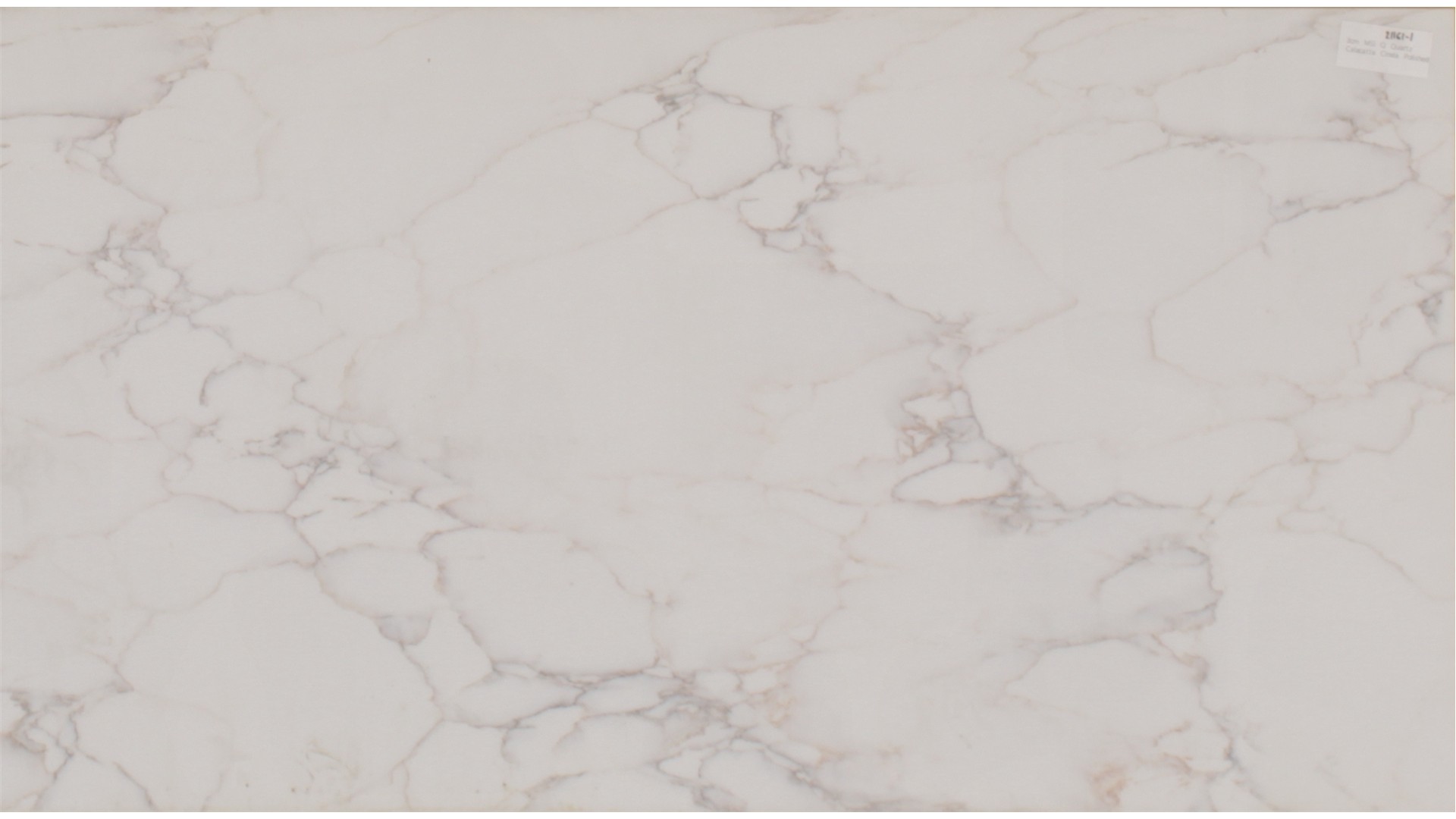 Calacatta Cinela 3cm Standard Size Polished Quartz MSI Slabs