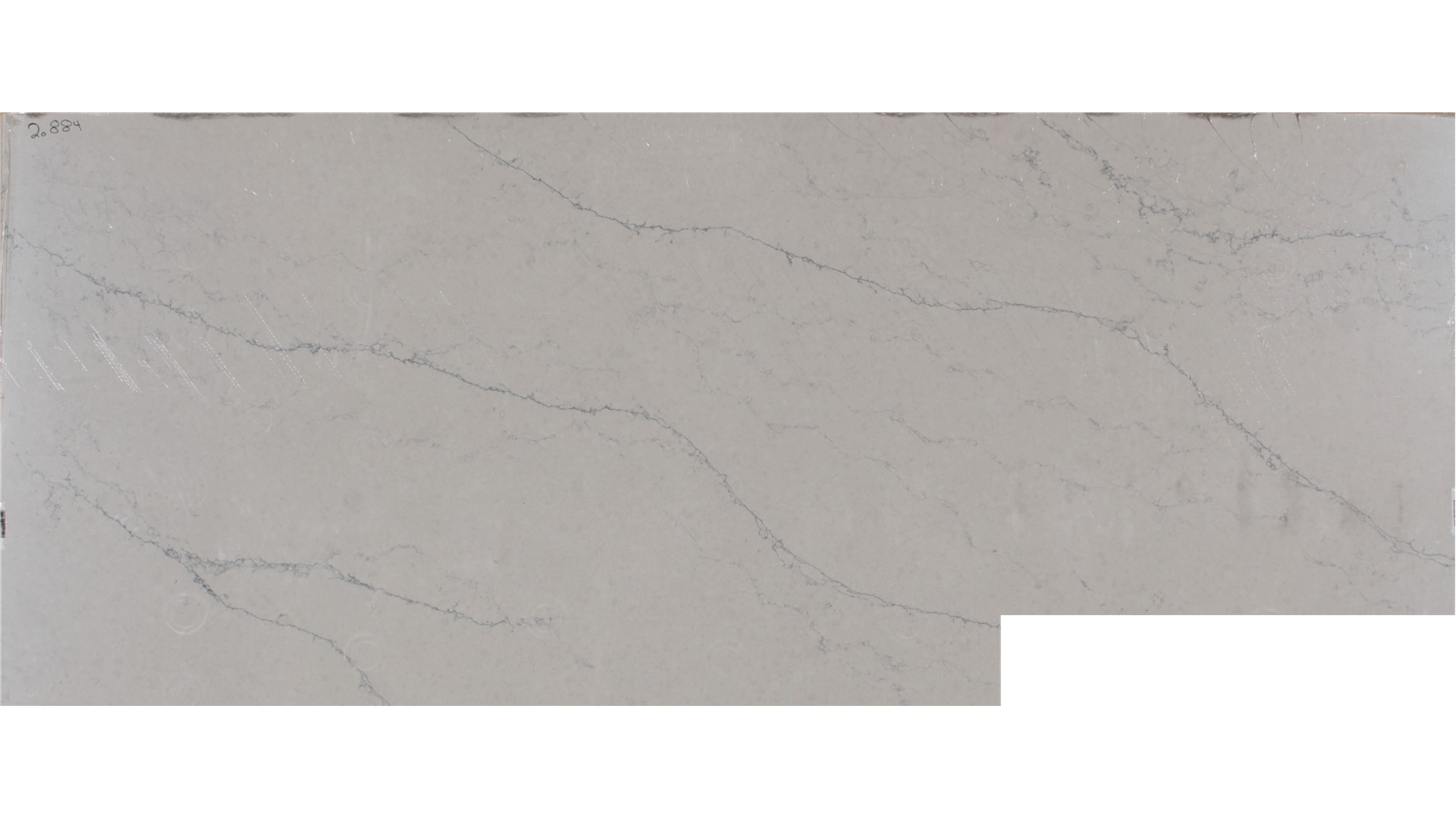 Washington 3cm Jumbo Size Polished Quartz Daltile Slabs