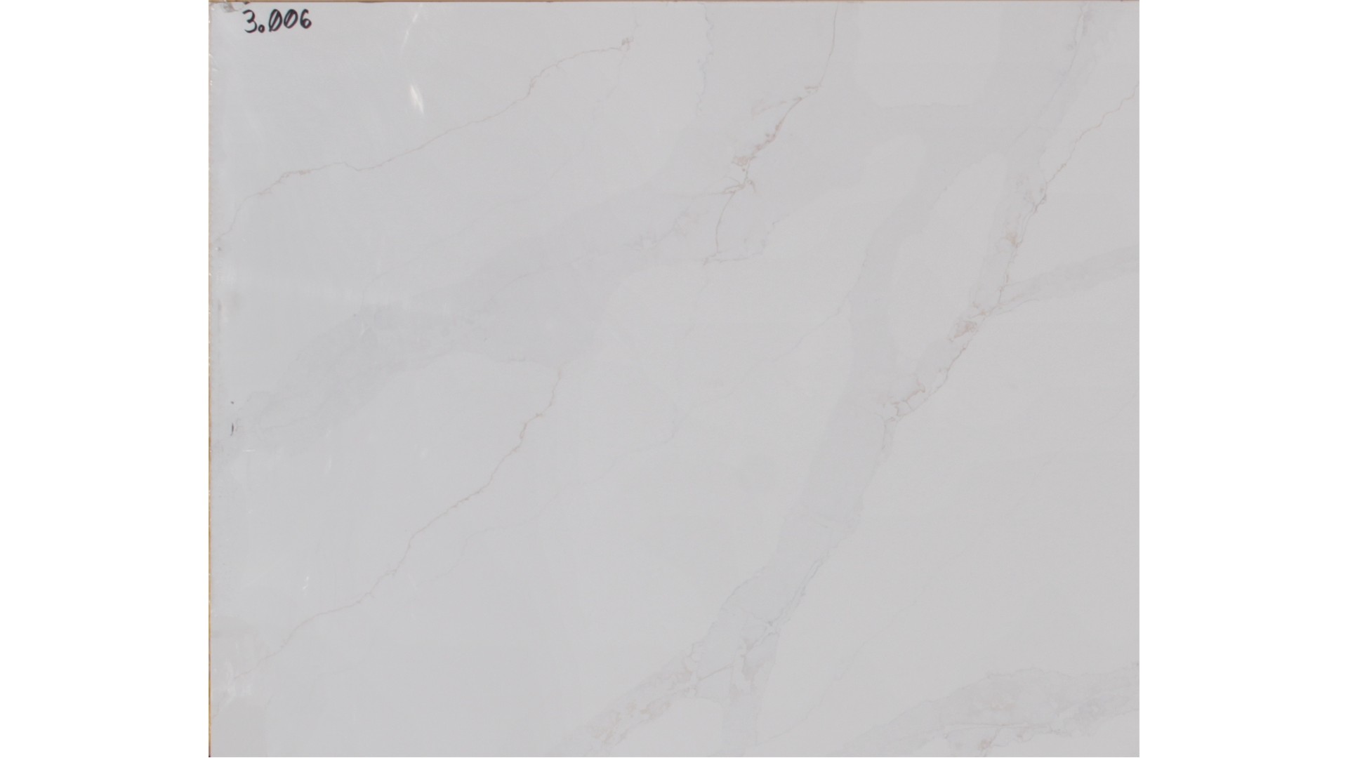 Statuario Fontaine (Statuario Trevi) 3cm Jumbo Size Polished Quartz Bedrosians Slabs