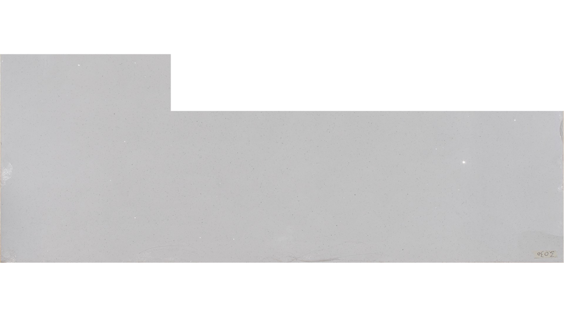 Sparkling White 3cm Standard Size Polished Quartz MSI Slabs