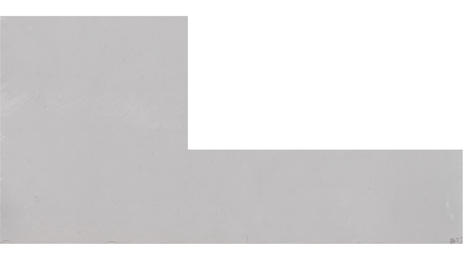 Carrara Deluxe 2cm Standard Size Polished Quartz Moda Slabs