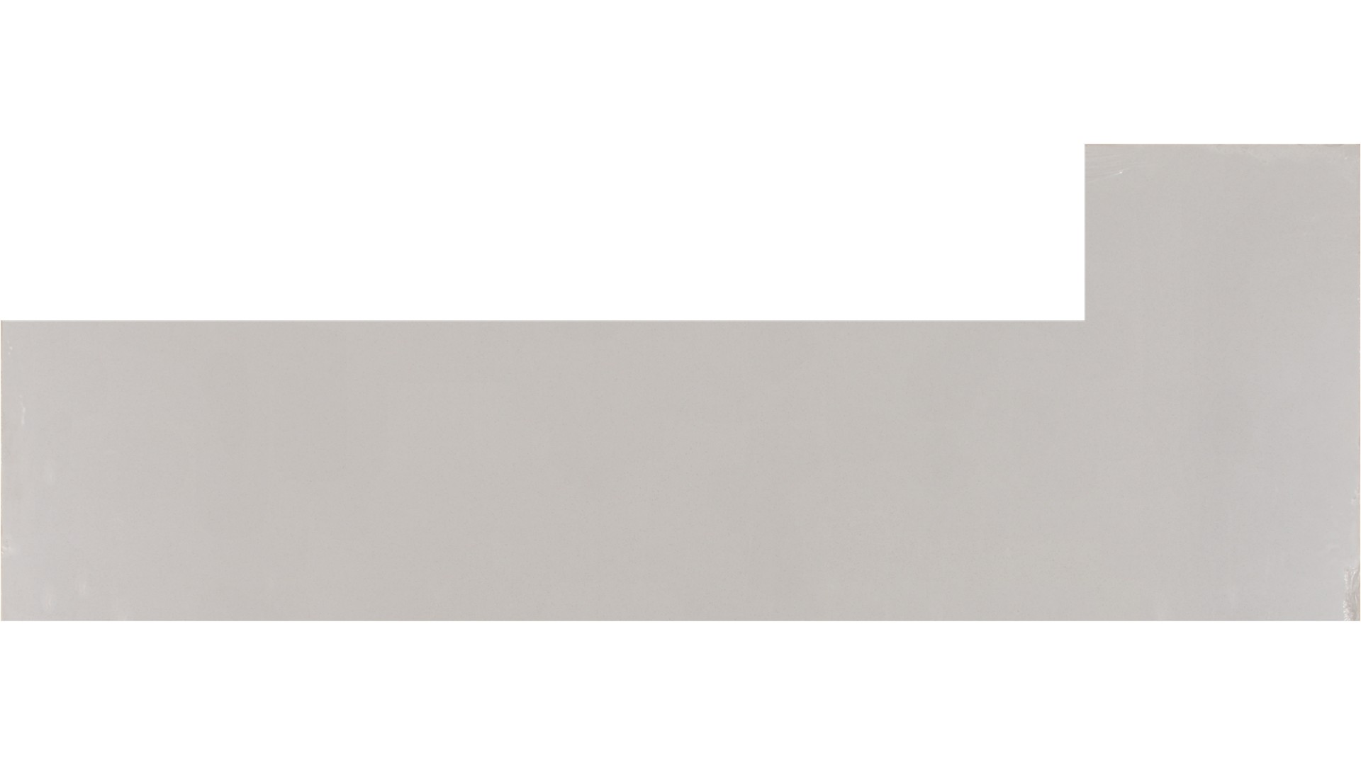 Elusive White 3cm Standard Size Polished Quartz Moda Slabs