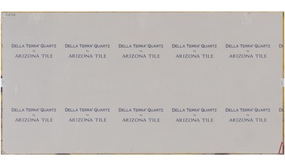 White Sand 2cm Standard Size Polished Quartz Arizona Tile